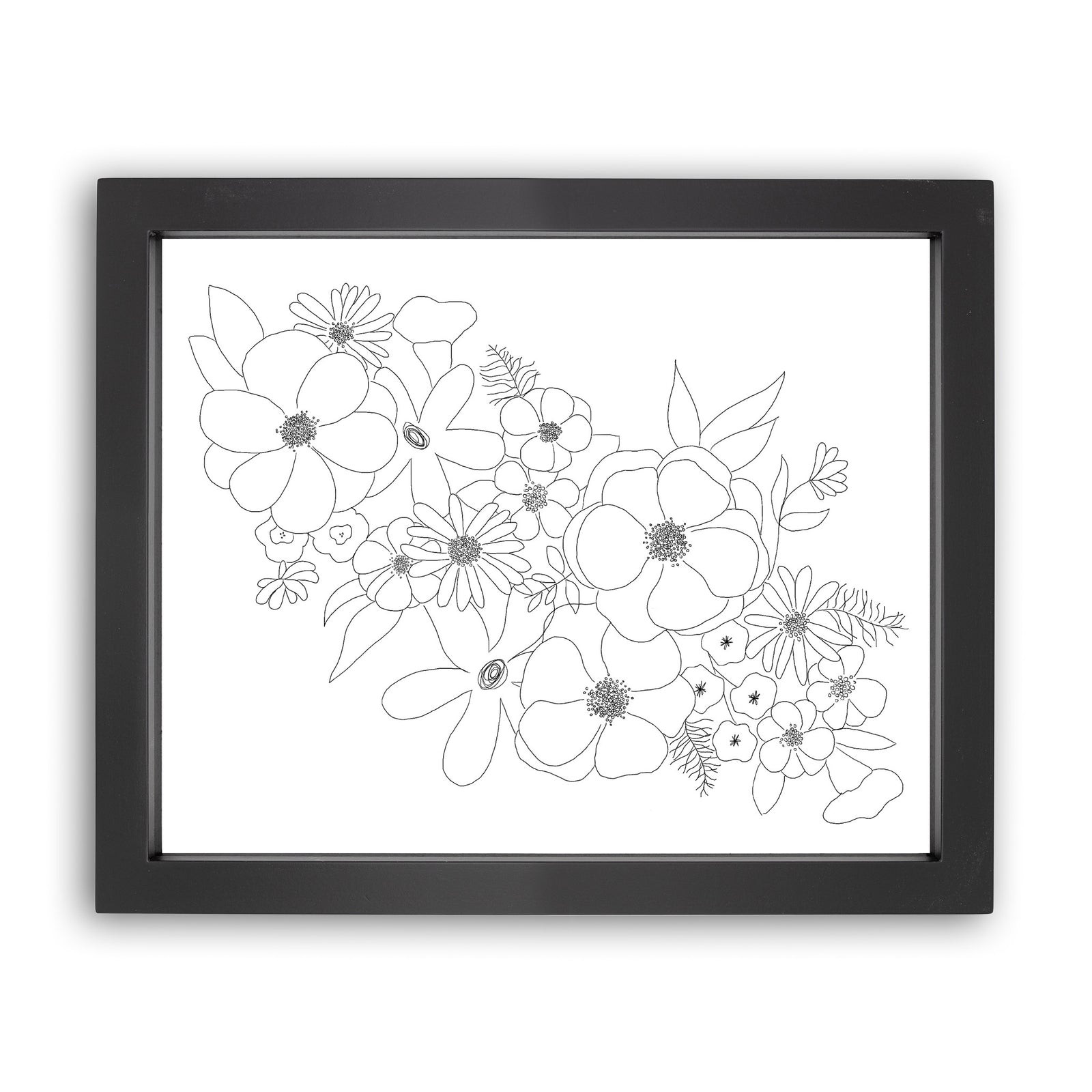 Nadeen pressed flower layout