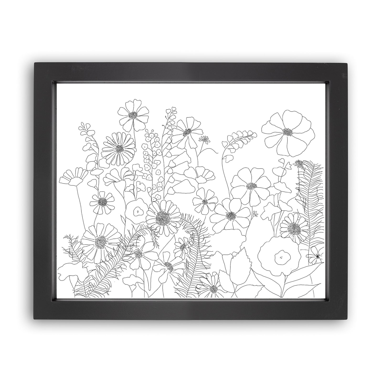 Ingrid pressed flower layout