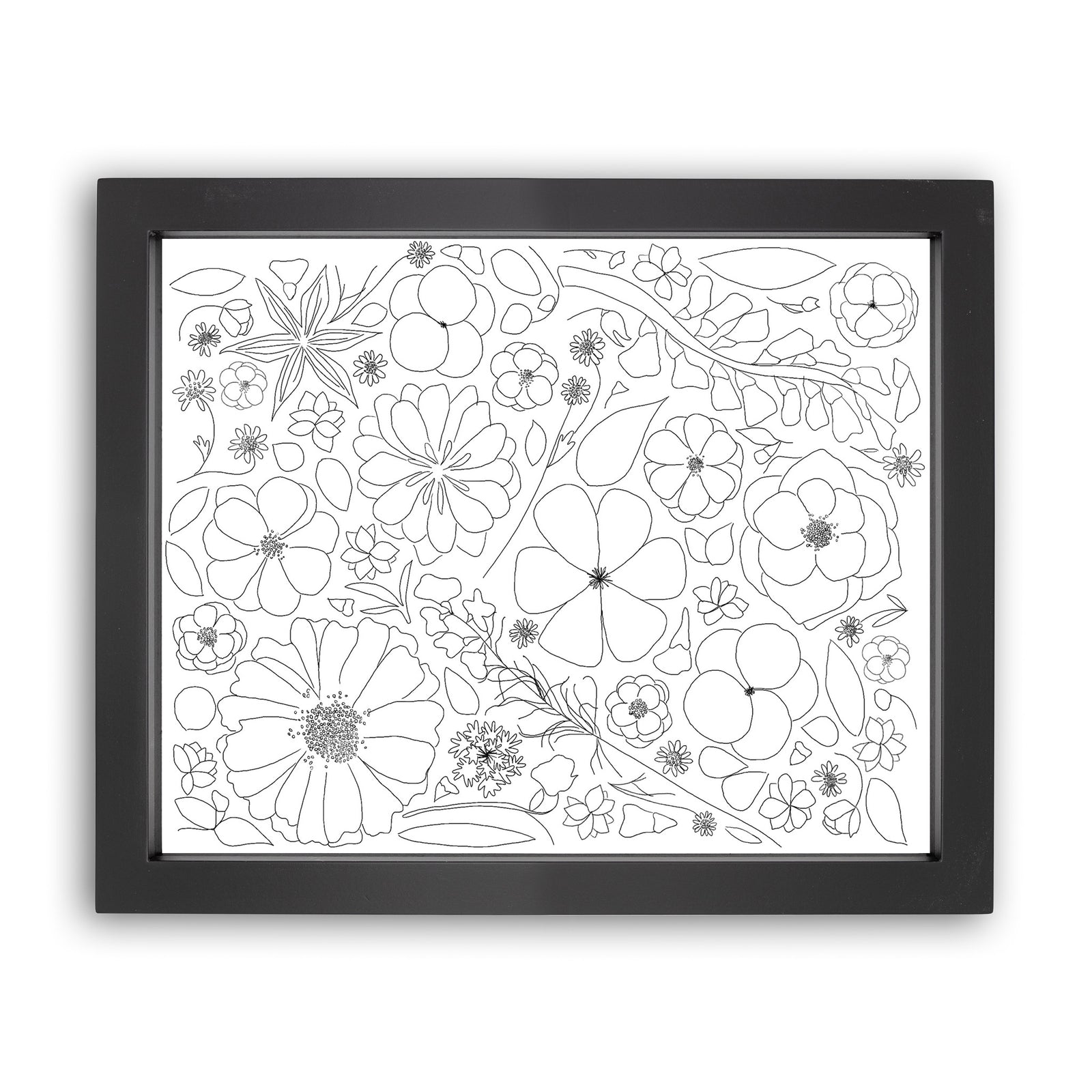 Penelope pressed flower layout