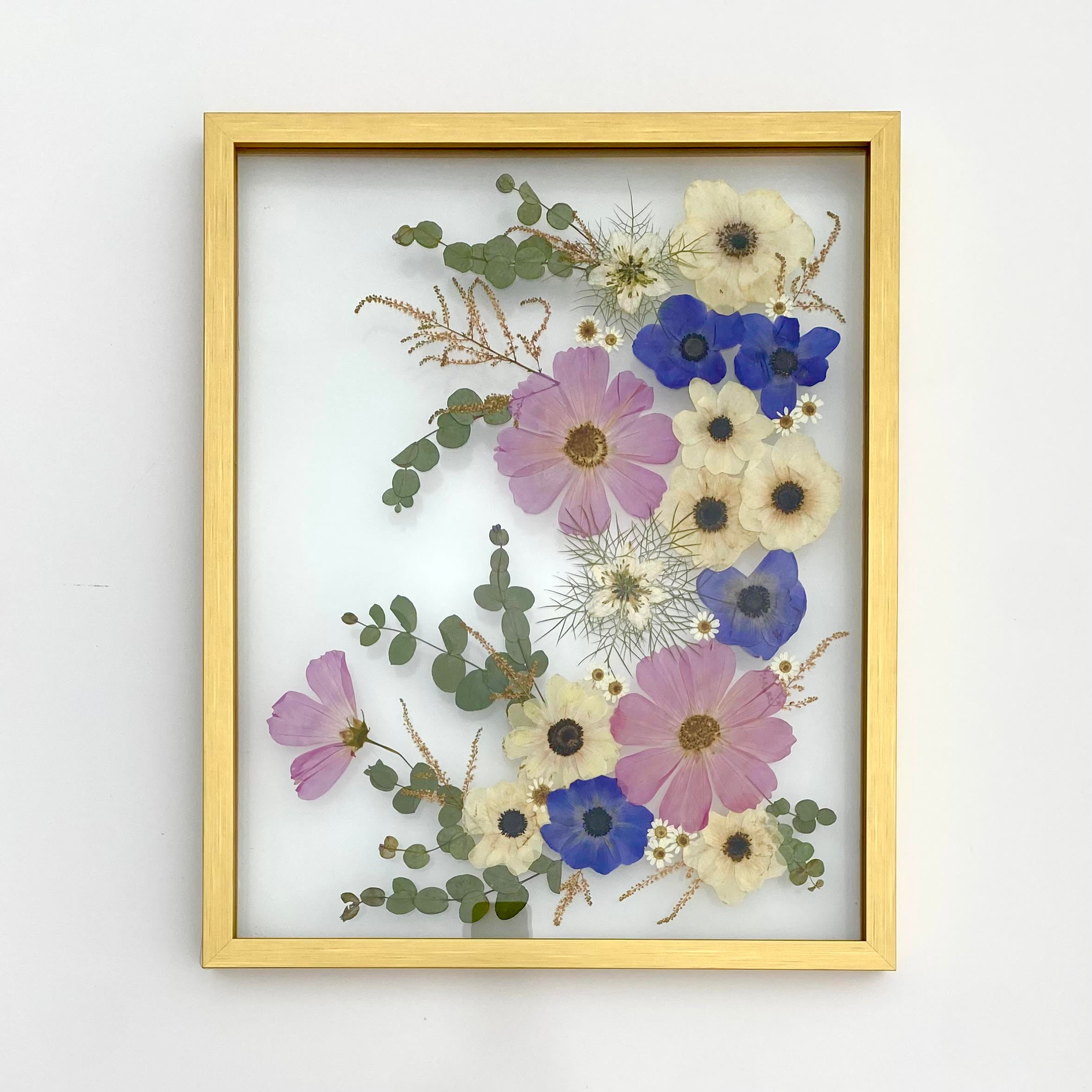 Quiet Blossoming - 20x16 Gold